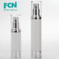 Flacon cosmétique sans pompe airless 15ml 20ml 30ml 50ml PETG clear